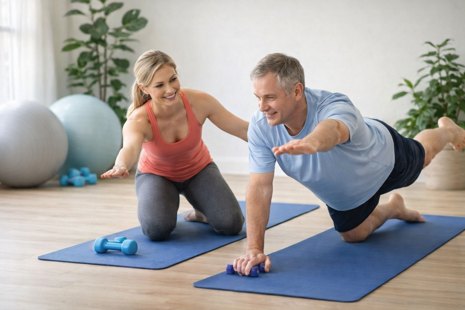 Coaching fitness léger